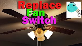 HOW TO Replace Ceiling Fan Speed Switch
