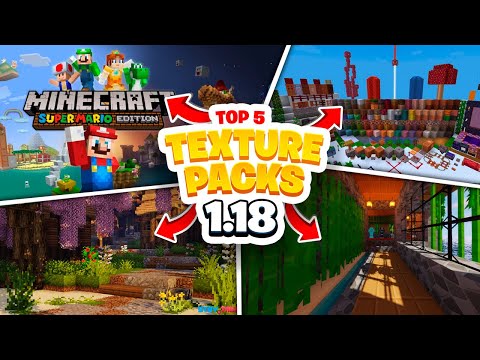 ✅ TOP 7 TEXTURE PACKS for MINECRAFT 1.18 (JAVA and BEDROCK) 🍬 TEXTURE PACK 1.18