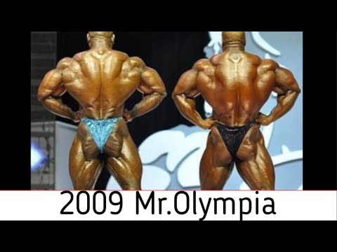 Dexter Jackson vs Phil Heath *2009 Mr.Olympia*