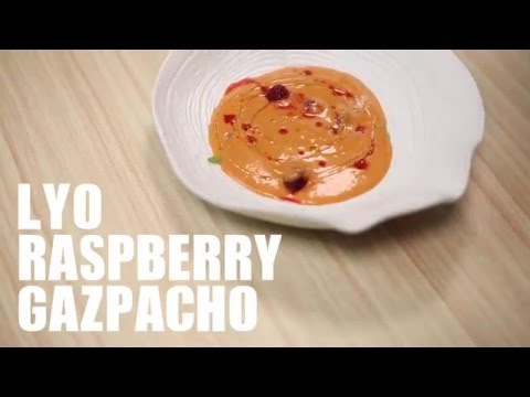 Lyo Raspberry Gazpacho Recipe