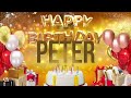 PETER - Happy Birthday Peter