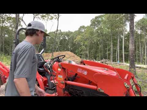 Kubota tractor starts but then quits