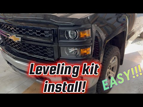 2015 Chevy Silverado With Leveling Kit