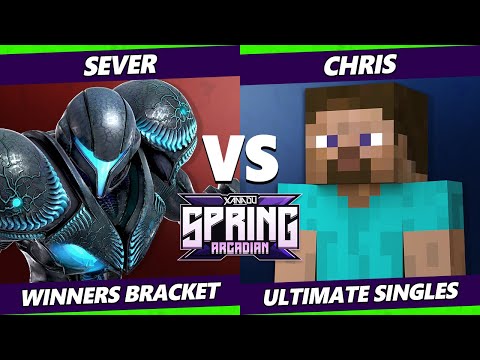 Spring Arcadian 2022 - SeVeR (Dark Samus) Vs. Chris (Steve) Smash Ultimate - SSBU