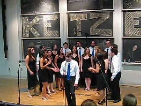 JHU's Ketzev performing "Hallelujah" - Fall Concert '08