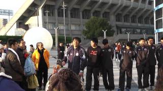 2009年12月27日サンフレッチェ広島ユース森山佳郎監督の挨拶