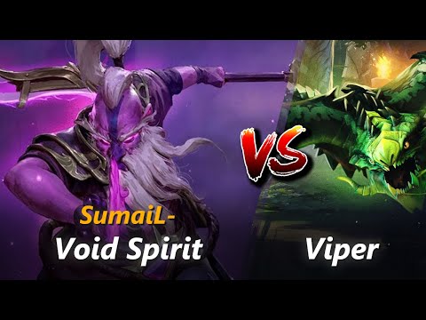 How to Void Spirit mid vs Viper (feat. SumaiL-) | First 10 minutes