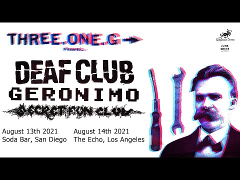Three One G camaraderie feat. Deaf Club, Geronimo, and Secret Fun Club