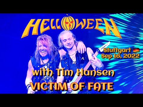 Helloween & Tim Hansen -  Victim of Fate @Stuttgart🇩🇪 September 16, 2022 LIVE HDR 4K