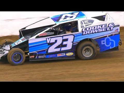V8 Dirt Modifieds Heat 1 Simpson Speedway 1-12-2018