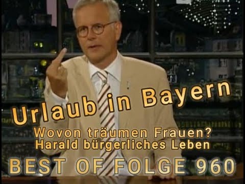 Harald Schmidt - Women's Dreams - Vacation in Bavaria - Best of Episode 960 #haraldschmidt #2001