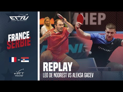 MATCH COMPLET -  DE NODREST Leo vs GACEV Aleksa