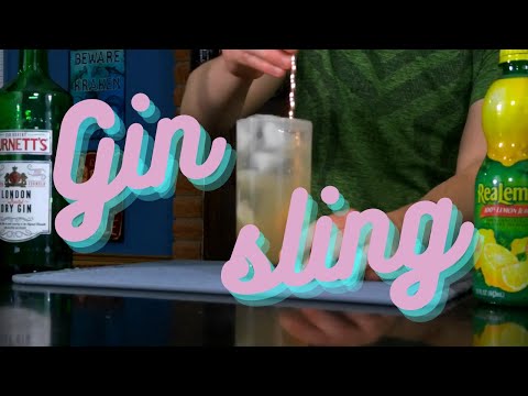 Easy Gin Cocktails - Make a Gin Sling