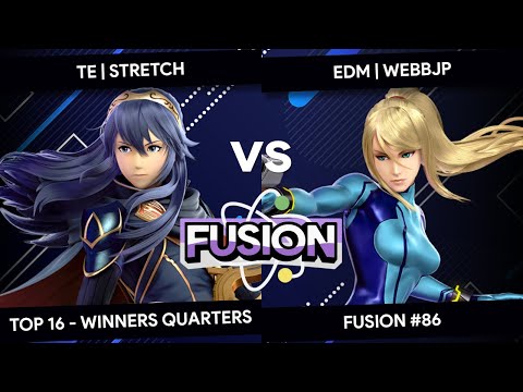 Fusion #86 - Stretch (Lucina) vs WebbJP (Zero Suit Samus) - Top 16 - Winners Quarters