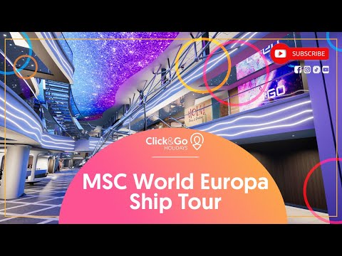 Thumbnail for MSC World Europa Ship Tour | Click&Go Holidays