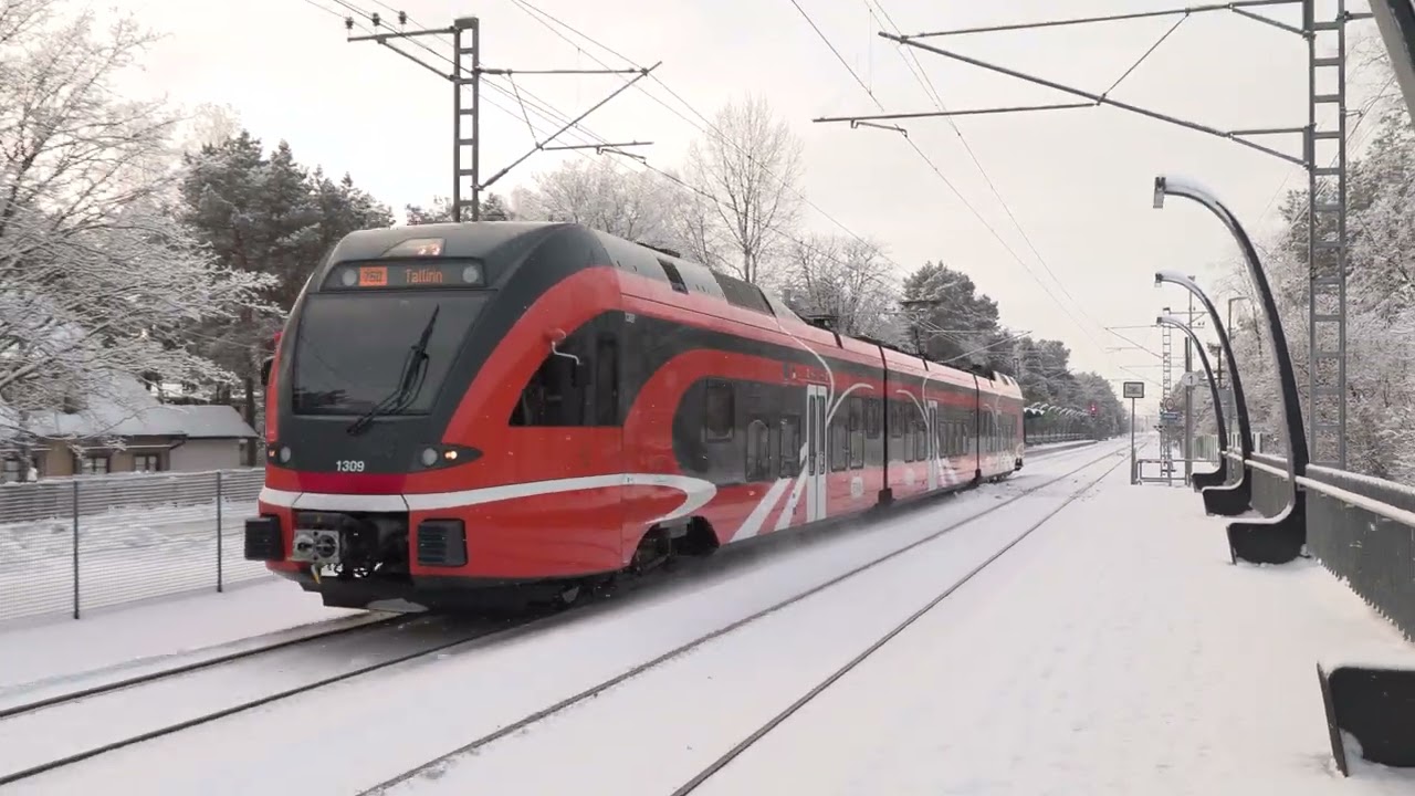 Штадлерские электропоезда 1309 и 1406 / Stadler EMU's 1309 and 1406