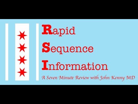 Rapid Sequence Information Ep1 - Anesthesia in Renal Failure