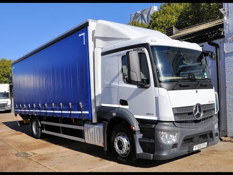 MERCEDES  ACTROS 18 24 CURTAIN   YT68 EFK
