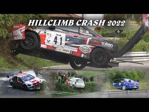 Best of Hillclimb Crash 2022 | Crash & Fail Compilation | Bergrennen - Course de Côte - Cronoscalate