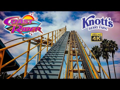 Front row point of view footage of Coast Rider