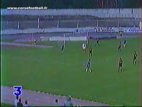 SKOPJE - SC BASTIA . 98/99 . Intertoto
