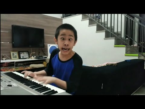 мальчик с ума сошел играет на пианино Увертюра Джоаккино Россини Вильгельм Телль на полной скорости