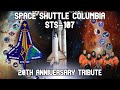 Space Shuttle Columbia STS 107 Tribute 20 Years Later