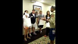 Inertia Tours Check In Day Nick Brown