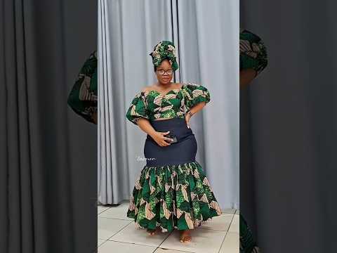 MISHONO YA MAGAUNI YA VITENGE SKIRT NA TOP #zamakalefashion #latestafricaprint #africaninspired