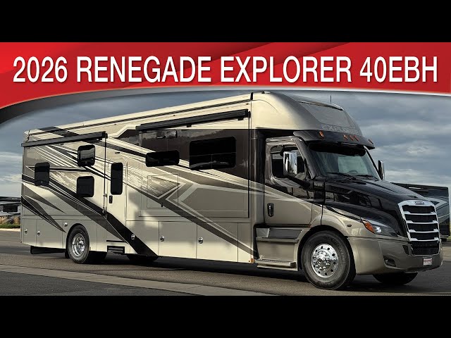 Preview image of 2026 Renegade Explorer 40EBH Bunk Bed Super C youtube video