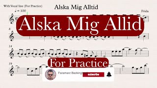 Älska mig alltid - Frida (ABBA) | Sheet music for Practice