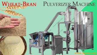 Wheat bran grinder mill for grinding millfeed into flour┃Pulverizer for powder milling machine┃