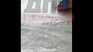 DEITA.RU Дорогу во Владивостоке размывает на глазах