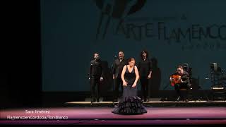 Sara Jiménez, XXII Concurso Nacional de Arte Flamenco, Córdoba