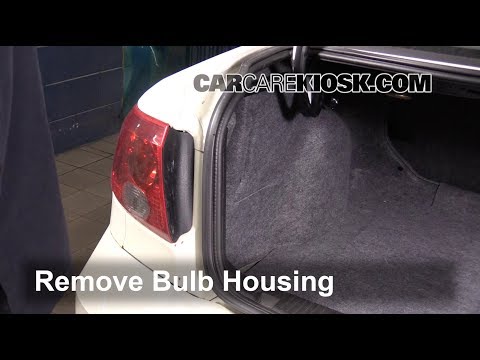 2004 Saturn L Series Tail Light Housing Removal