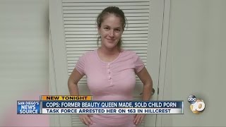 Beauty queen mom accused of selling child porn bus