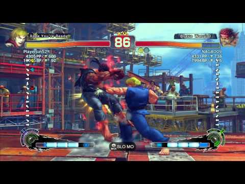 SSF4 AE 2012: Playerjun52 (Ken) vs Nagao (Evil Ryu) - Xbox Live Ranked Match