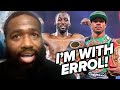 ADRIEN BRONER BACKS ERROL SPENCE TO BEAT TERENCE CRAWFORD; EYES REGIS PROGRAIS SHOWDOWN