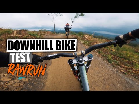 Norco Aurum HSP Downhill Bike Test RAW RUN -  Bikepark Olpe Fahlenscheid