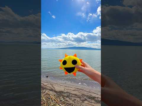 Mr Sun Flies Away at Lake