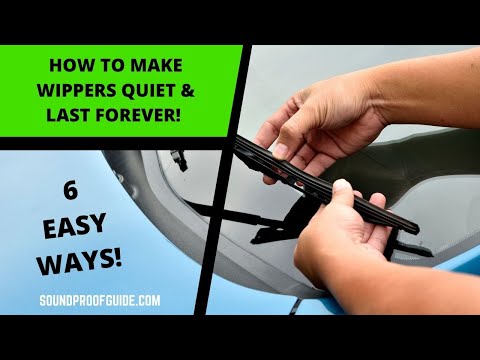 How to Make Windshield Wipers Stop Squeaking - 6 Ways!