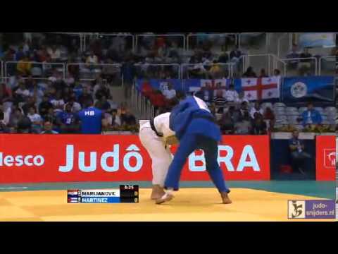 Judo 2013 World Championship Rio de Janeiro: Marijanovic (CRO) - Martinez (CUB) [-81kg]