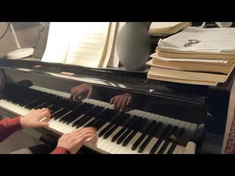 Francois Poulenc - Improvisation n. 15 in C minor - Hommage à Edith Piaf (1959)