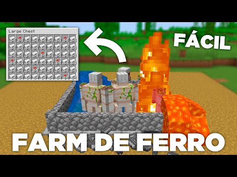 ✔️ EASIEST IRON FARM IN MINECRAFT in 5 MINUTES!