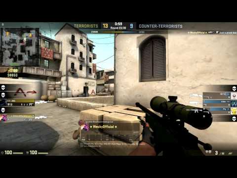 CS:GO Epic Moments: #2 - 4K AWP