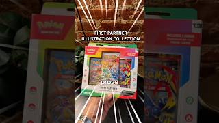 Opening A First Partner Illustration Collection #pokemoncards #pokemonopening