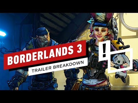 Borderlands 3 Reveal Trailer Breakdown, Secrets & Easter Eggs Video