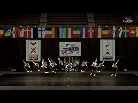 SENIOR TEAM CHEER JAZZ POLAND. ICU EUROPEAN CHEERLEADING CHAMPIONSHIPS 2023.