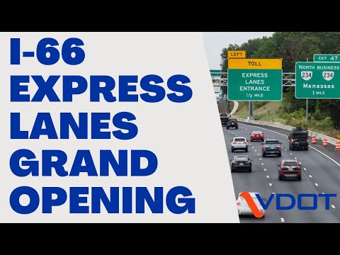I-66 Express Lanes Grand Opening