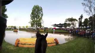 preview picture of video '2012 Rolex Kentucky CCI**** - Helmet Cam w Analysis - Running Order and Doug Payne'